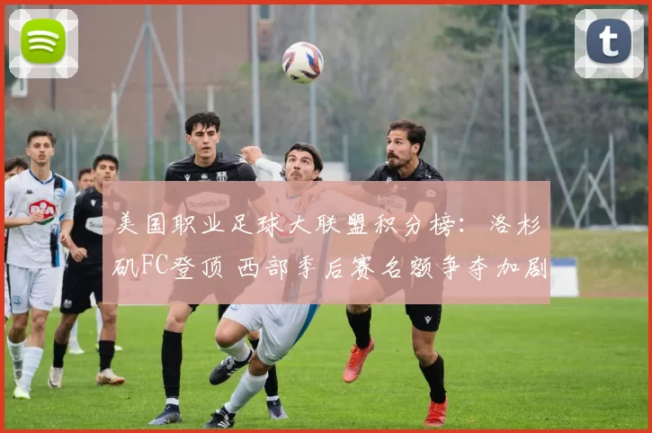 美国职业足球大联盟积分榜：洛杉矶FC登顶 西部季后赛名额争夺加剧